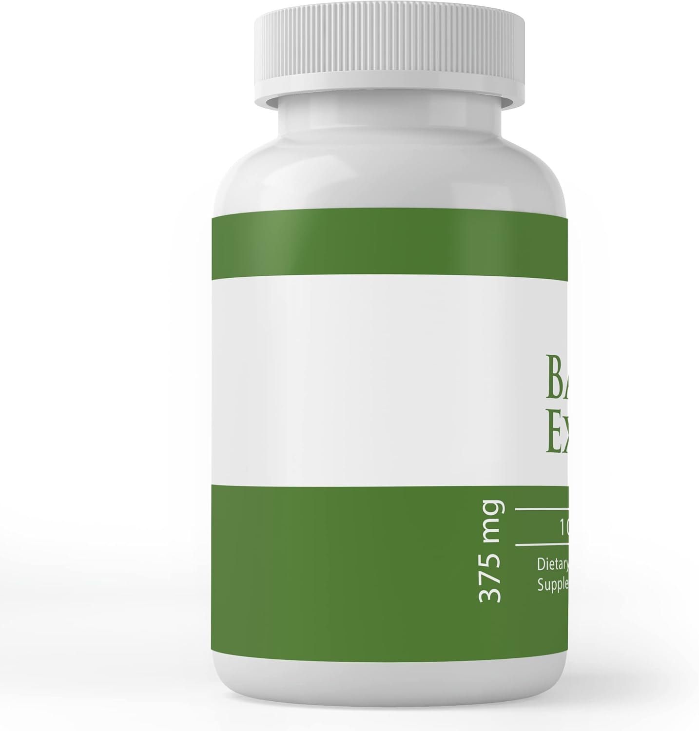 100 Capsules Pure Bamboo Extract with Original Ingredients, Lab Verified, No Additives or Fillers