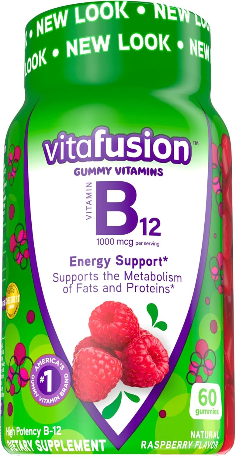 100 Count + 60 Count Vitafusion Chewable Calcium Gummy Vitamins for Bone Support with Vitamin B12 for Energy Metabolism