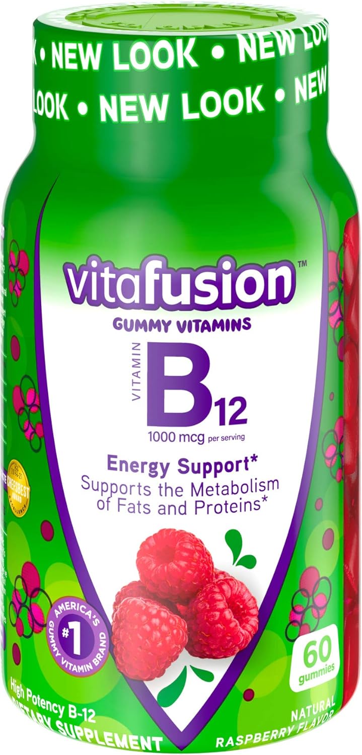 100 Count + 60 Count Vitafusion Chewable Calcium Gummy Vitamins for Bone Support with Vitamin B12 for Energy Metabolism