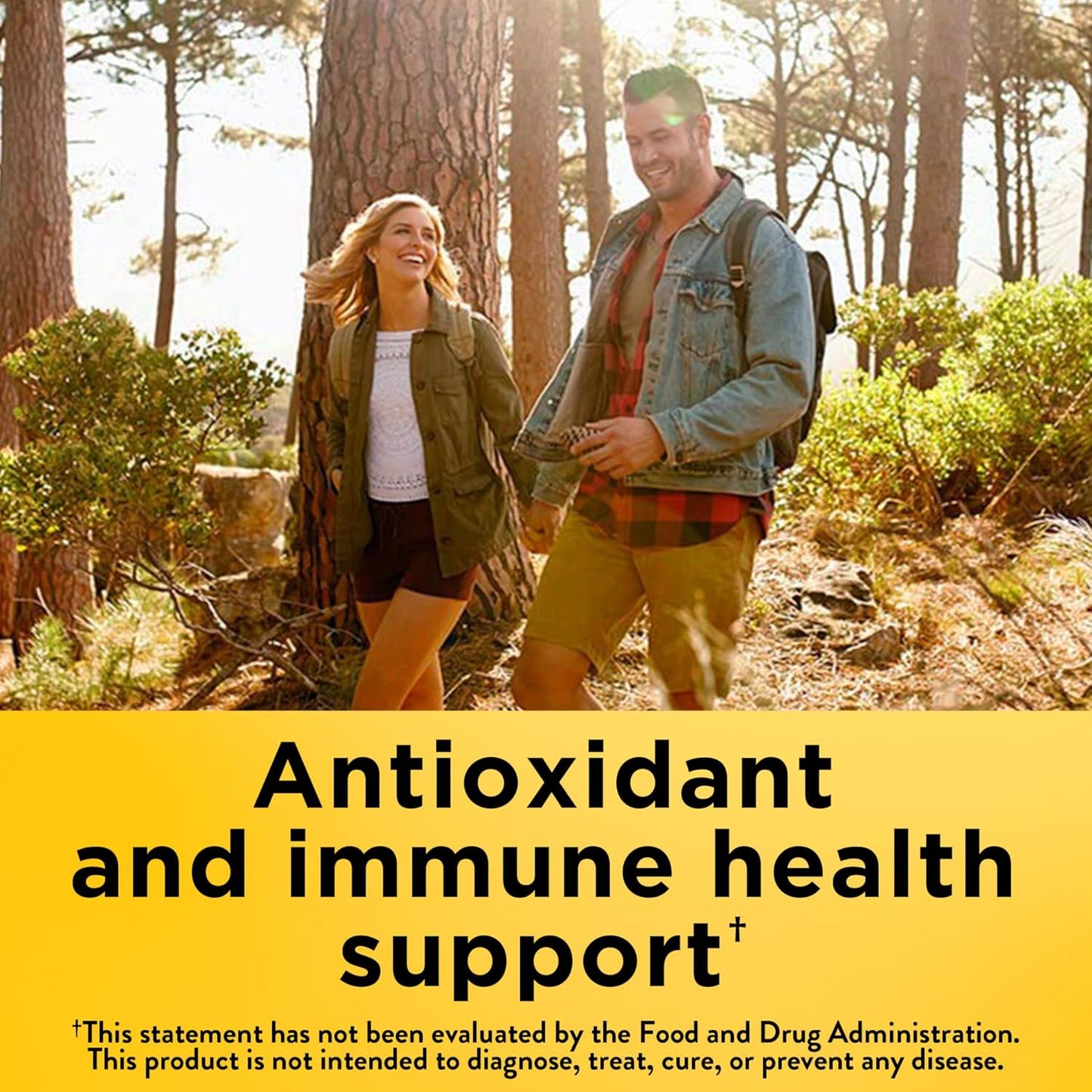 100 Count Nature Made Vitamin C 1000 mg Tablets for Immune System Support