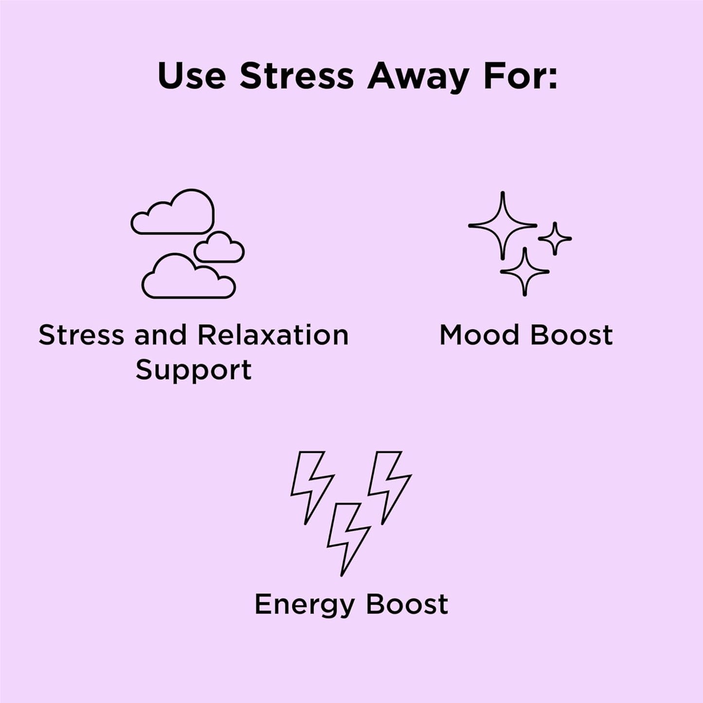 100 Count nbpure Stress Away Capsules - Natural Stress Management Supplement