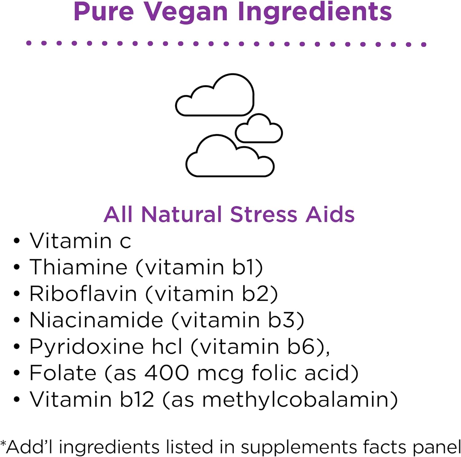 100 Count nbpure Stress Away Capsules - Natural Stress Management Supplement