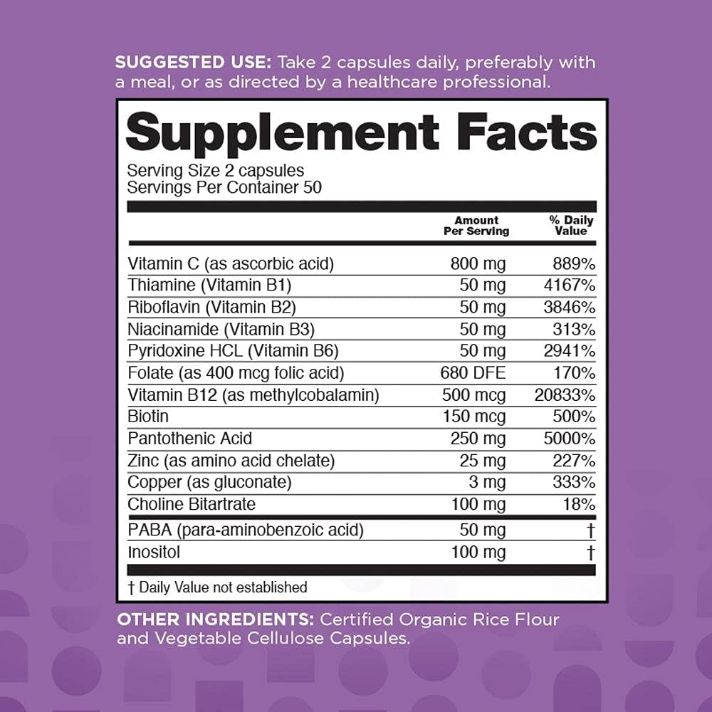 100 Count nbpure Stress Away Capsules - Natural Stress Management Supplement