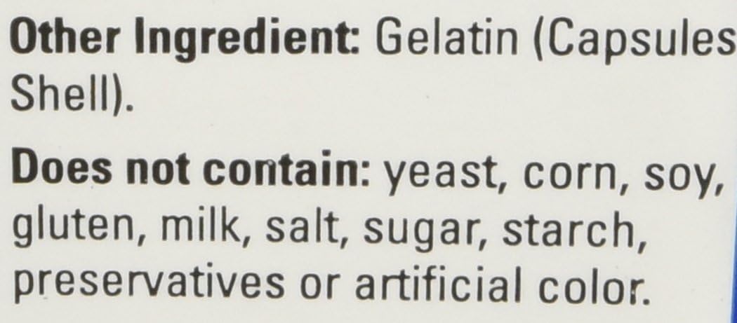 100 Count Requa Activated Charcoal Capsules - 260 mg