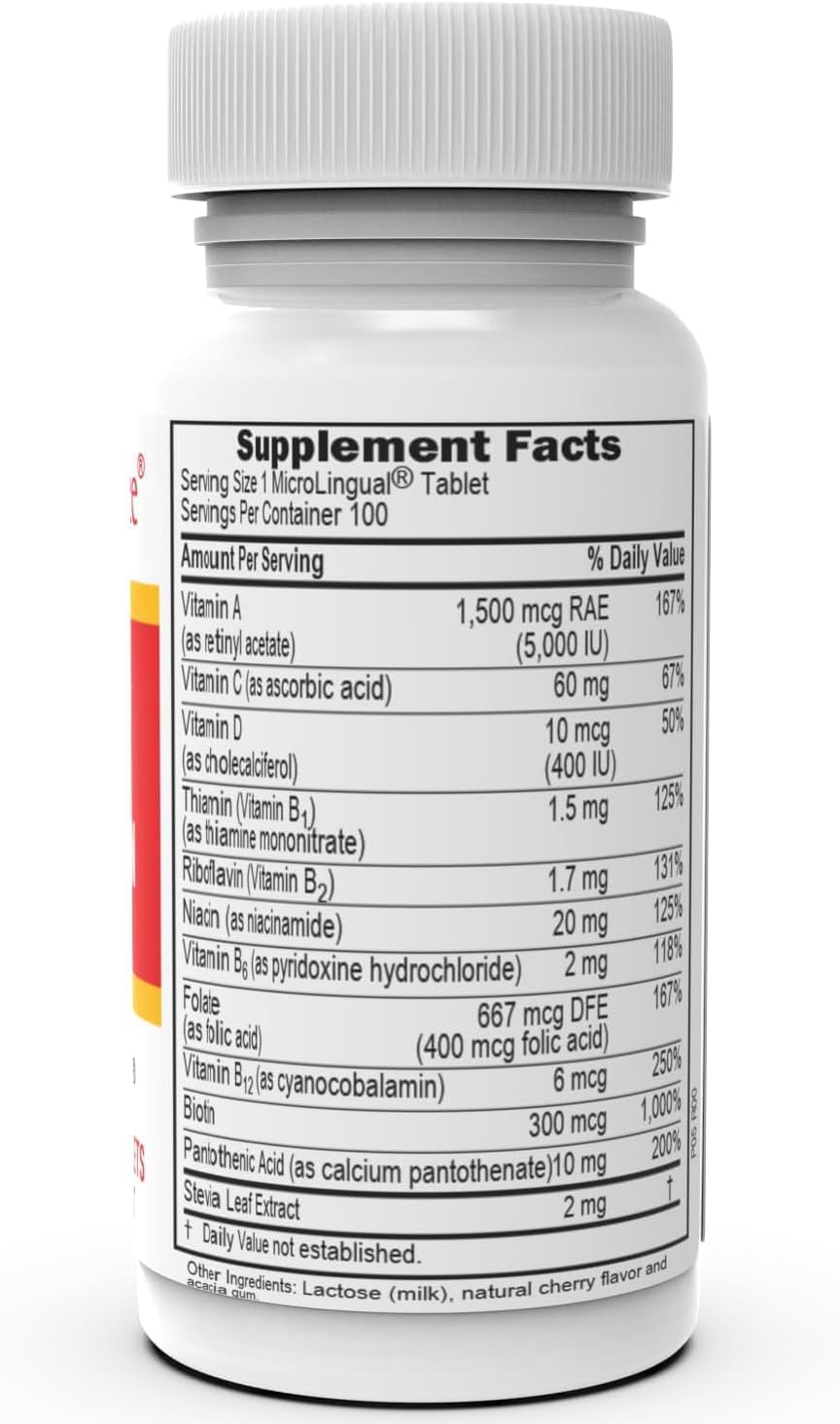 100 Ct Superior Source One Daily Multi-Vitamin with Vitamins A, C, D3, E, B12 - Stress, Heart & Immune Support