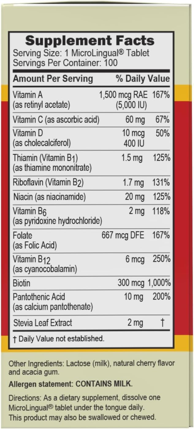100 Ct Superior Source One Daily Multi-Vitamin with Vitamins A, C, D3, E, B12 - Stress, Heart & Immune Support