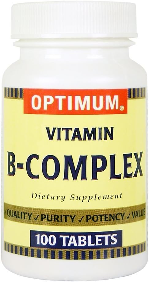 100 ct SUPTMAX Optimum Vitamin B Complex Tablet for Immune Support and Energy Boost