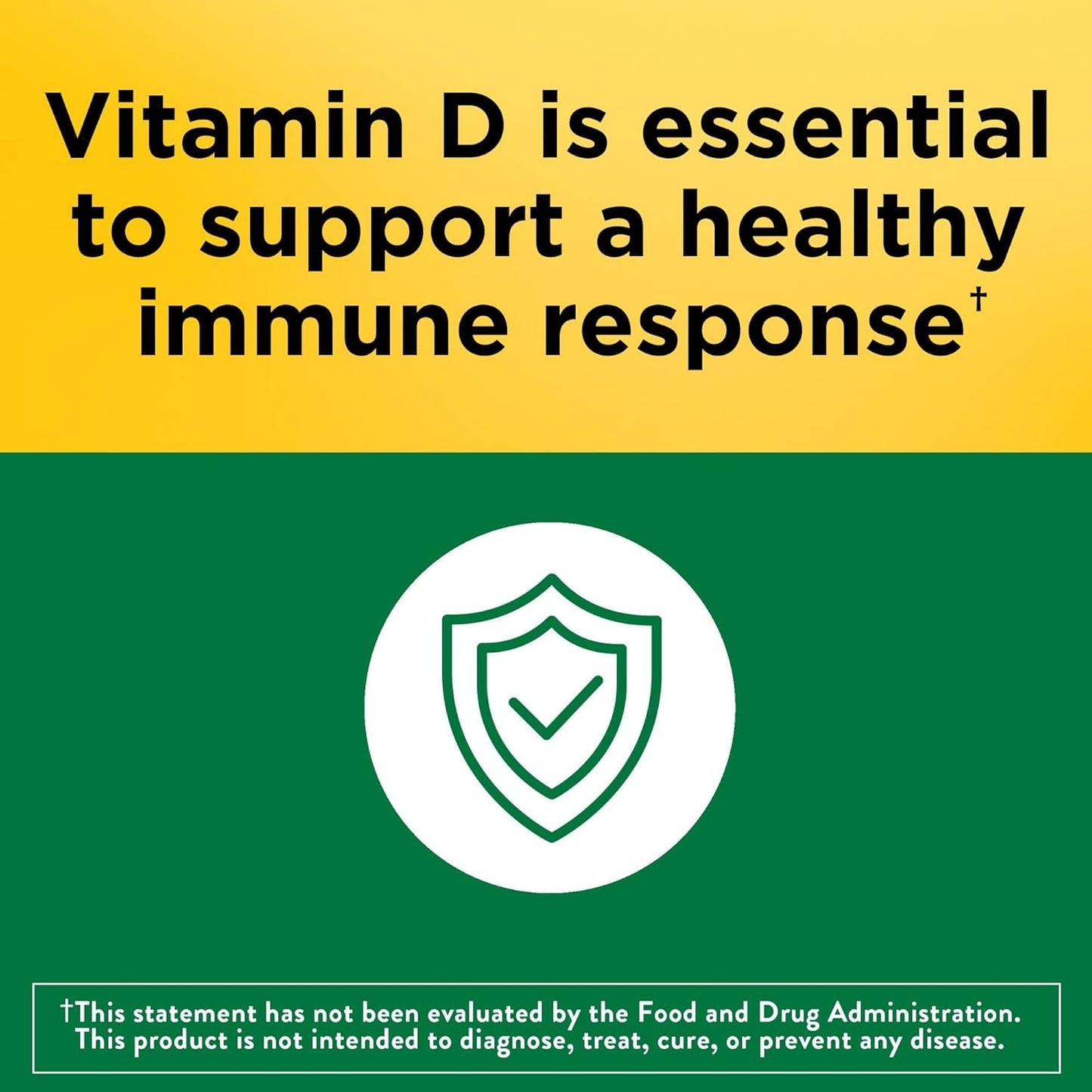100 Day Supply Nature Made Vitamin D3 1000 IU (25 mcg) Softgels - Bone, Teeth, Muscle, Immune Health Support - 200 Softgels