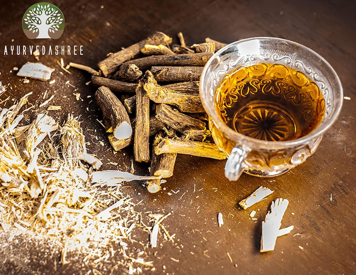 100 Gm Ayurvedic Yashtimadhu Powder | Licorice Root Powder Glycyrrhiza glabra | Immunity Support | Vegan & Gluten Free