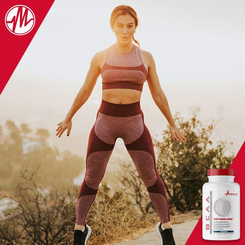 100 Grams Powder Metabolic Nutrition BCAA Supplement