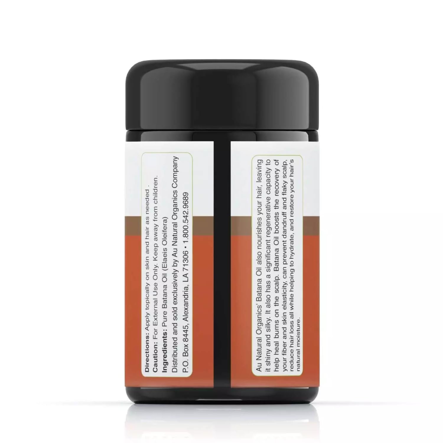 100 ml Raw Batana Oil for Hair Growth - Nourishing & Repairing Hair Styling Agent, Minimizes Hair Loss, Moisturizes Dry Hair, Natural Solution for Gray Hair