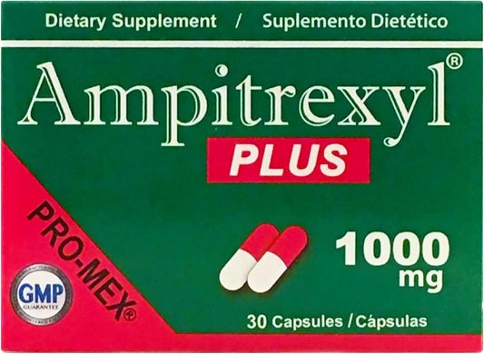 100% Natural Ampitrexyl Plus Antioxidant Capsules - 30 Count, 1000 mg - Herbal Immune Support Supplement - BoostGo Australia