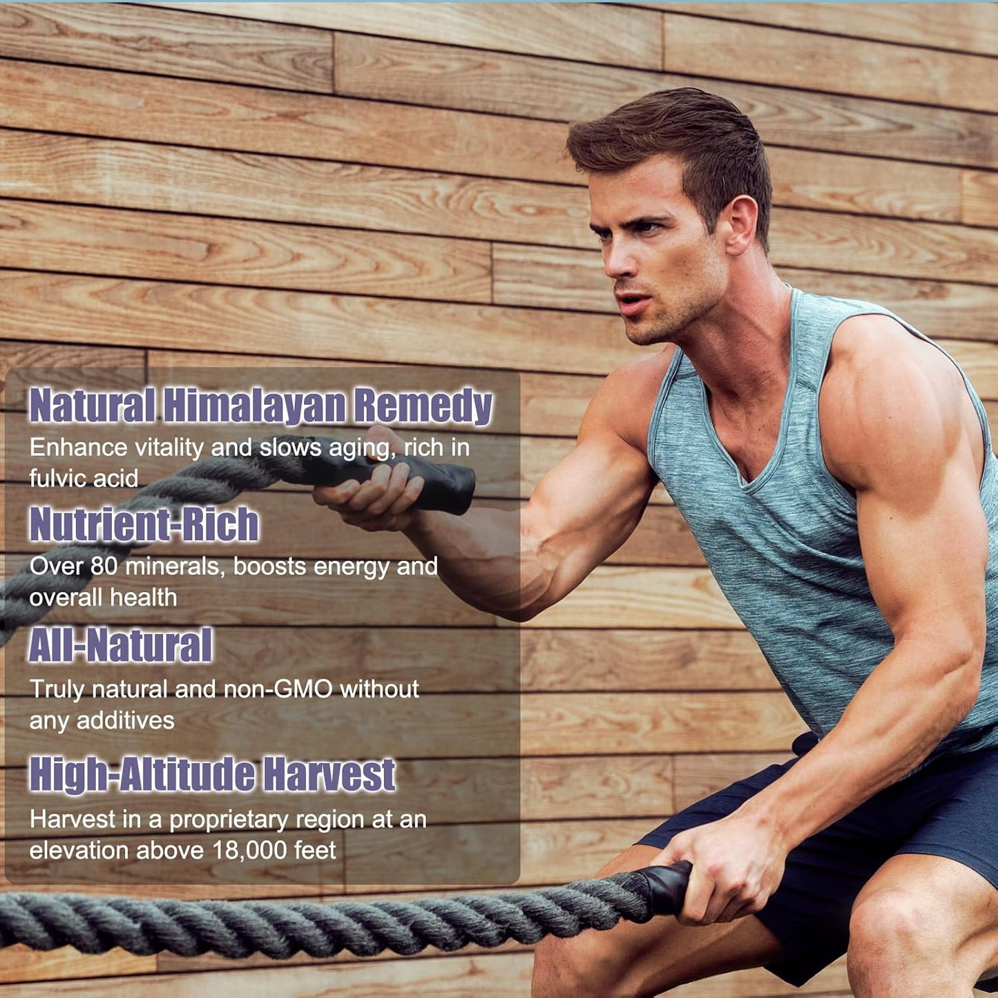 100% Natural & Organic Pure Himalayan Shilajit Gummies - 85+ Trace Minerals & Fulvic Acid - 180 Count - Men & Women - Individually Packaged