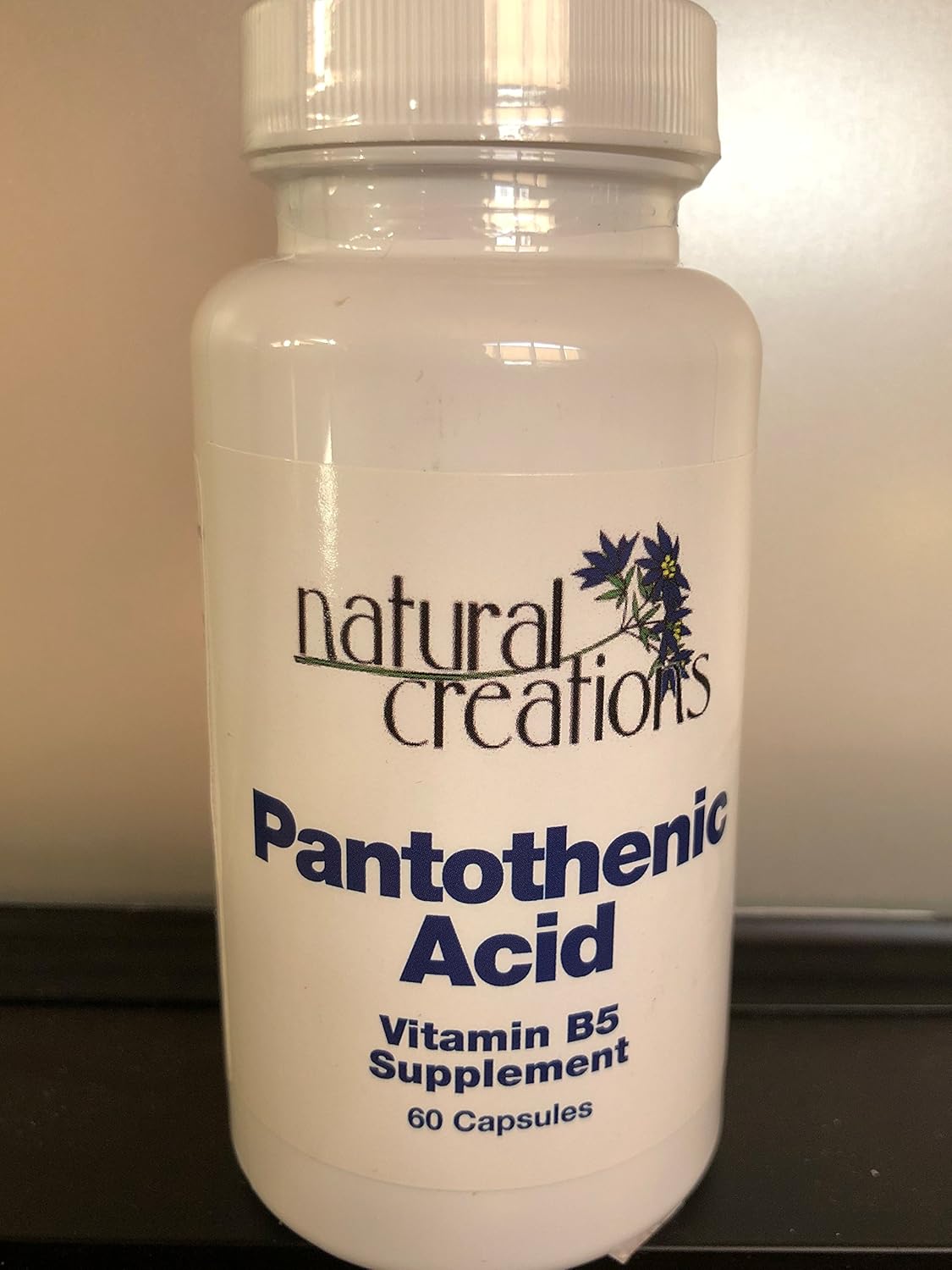 100% Natural Pantothenic Acid Supplement for Overall Wellness and Energy Boost