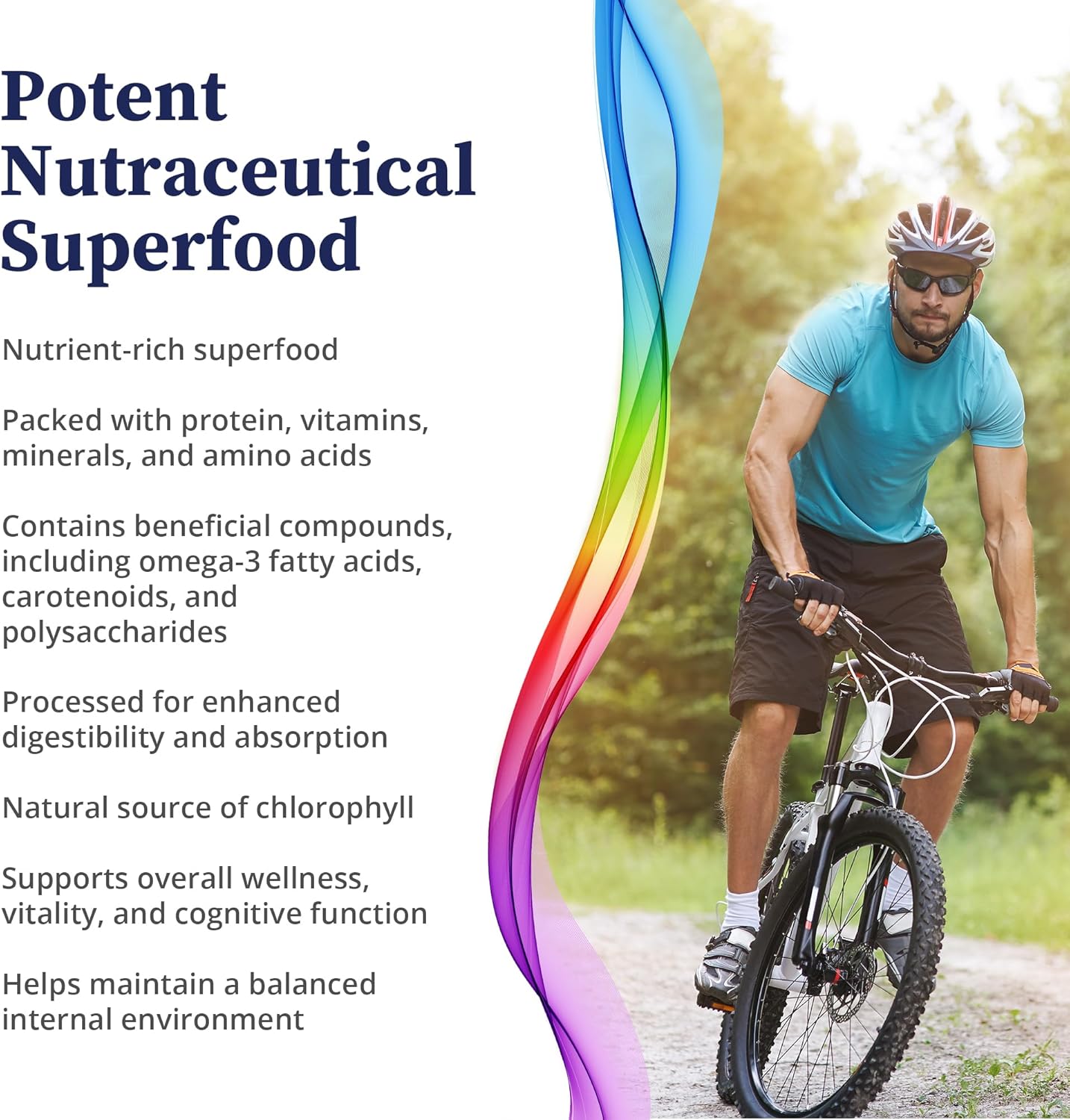 100% Organic BioPure Chlorella Pyrenoidosa Tablets for Metabolism, Detox & Immunity - Nutrient-Rich Superfood packed with Proteins, Vitamins, Minerals & Amino Acids