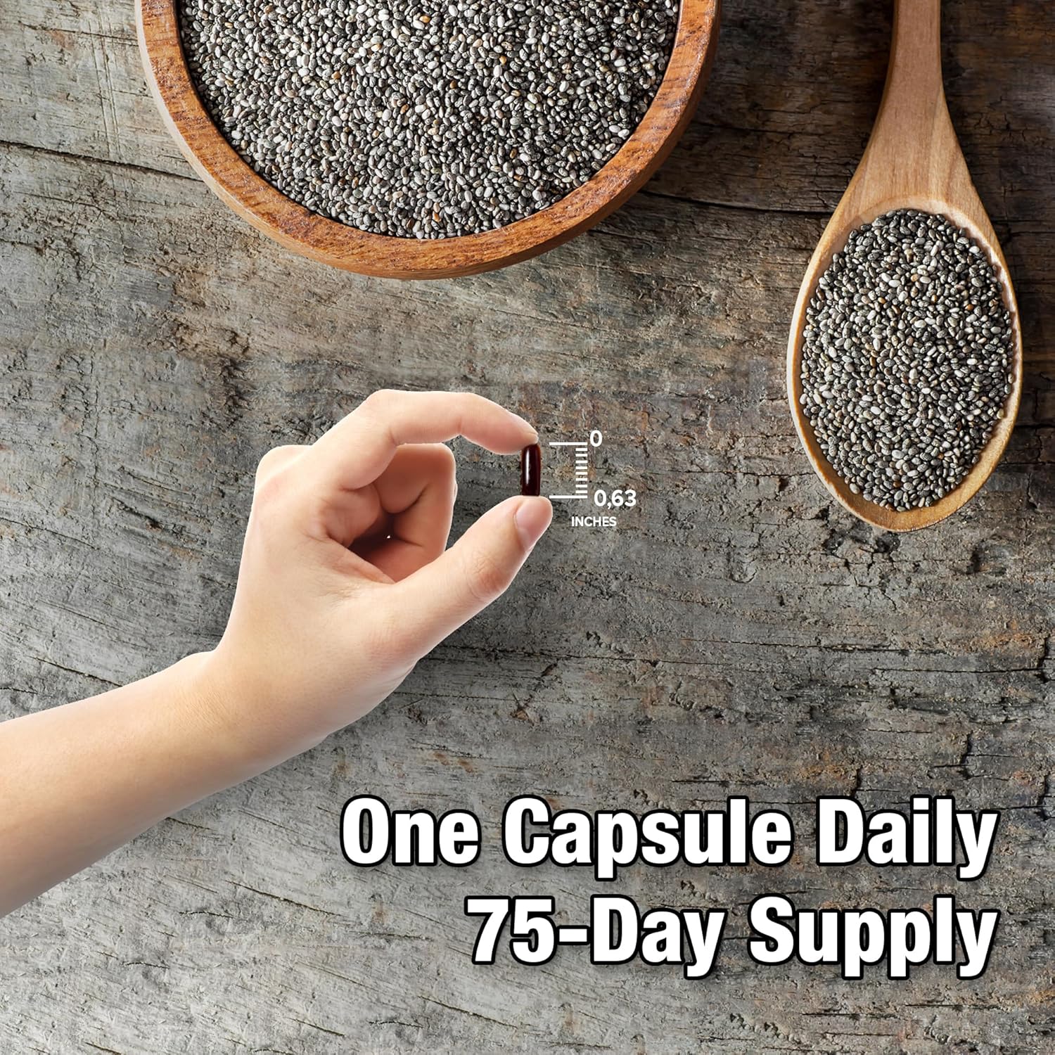 100% Pure Cold Pressed Black Seed Oil Softgel Capsules - Non-GMO, Omega 3 6 9 & Thymoquinone - Immune Support, Hair, Skin, Face - 500 mg (150 Count)