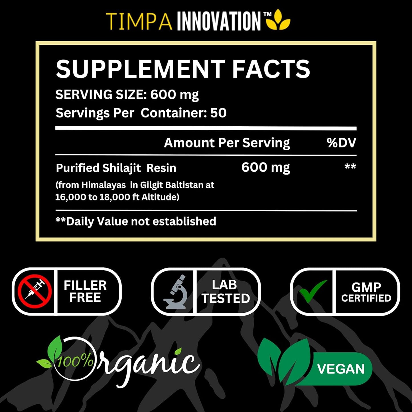 100% Pure Himalayan Shilajit Resin - Potent Premium Supplement with 85+ Trace Minerals and 80% Fulvic Acid - Organic Shilajit for Men and Women - 30g