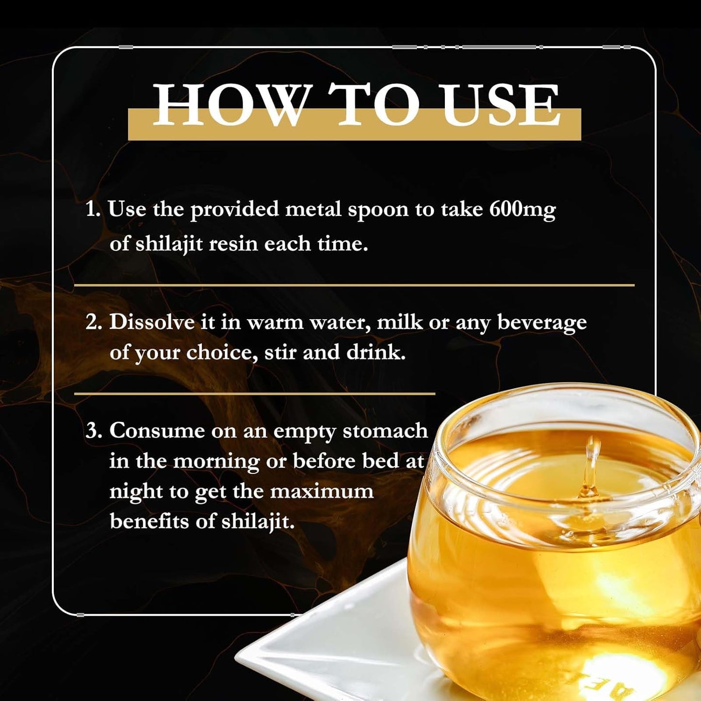 100% Pure Himalayan Shilajit Resin 600mg for Energy & Immune Support - High Potency Gold Grade Fulvic Acid with 85+ Trace Minerals - 50g