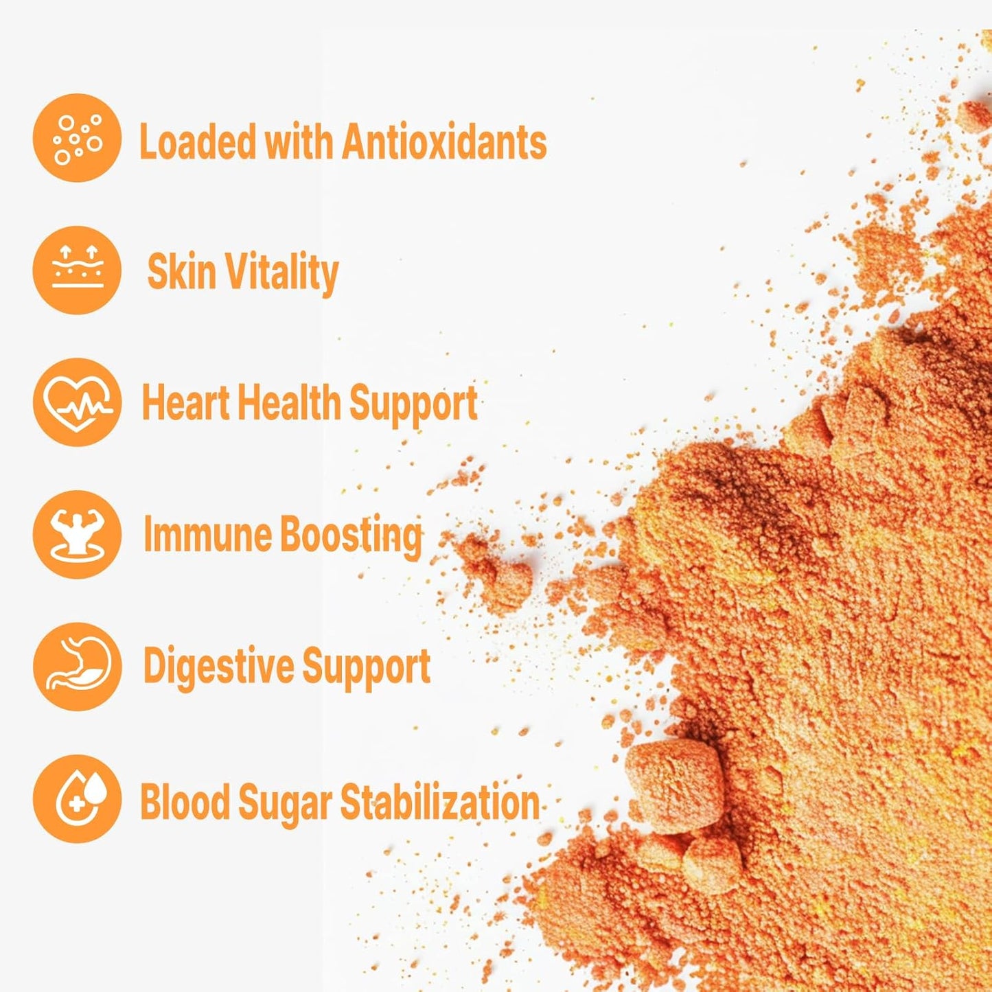 100% Pure Organic Goji Berry Juice Powder - 16 oz - Antioxidant & Multivitamin Rich - Immune Boost - Eye & Skin Health Support
