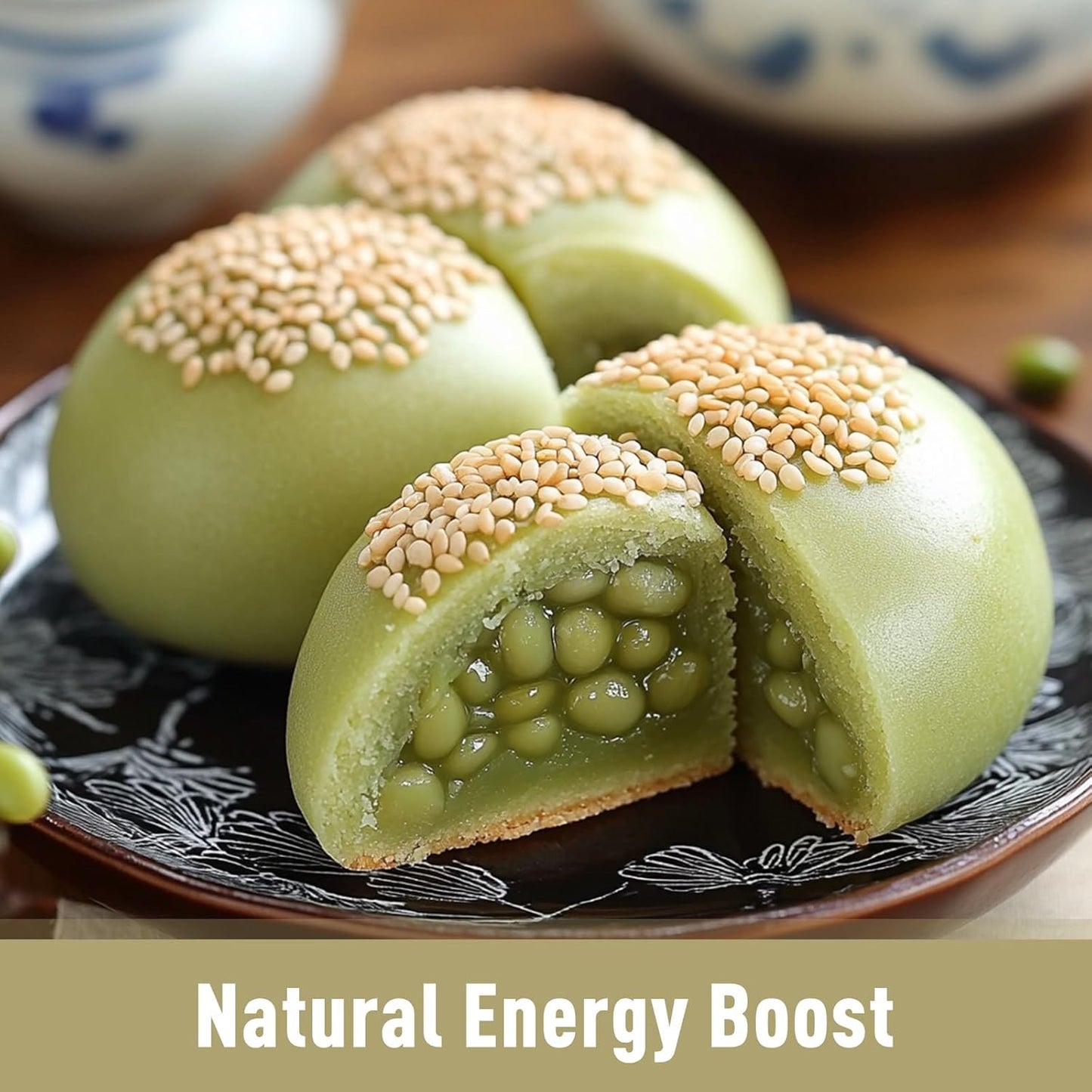 100% Pure Organic Mung Bean Protein Powder - 16 oz, Rich in Vitamins & Fiber, Supports Immune Health & Digestion