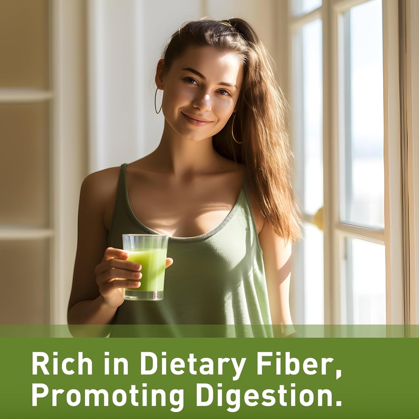 100% Pure & Organic UNLEASH'D Barley Grass Powder - 1 Pound Superfood Greens with Vitamins, Minerals, Fibers, Antioxidants