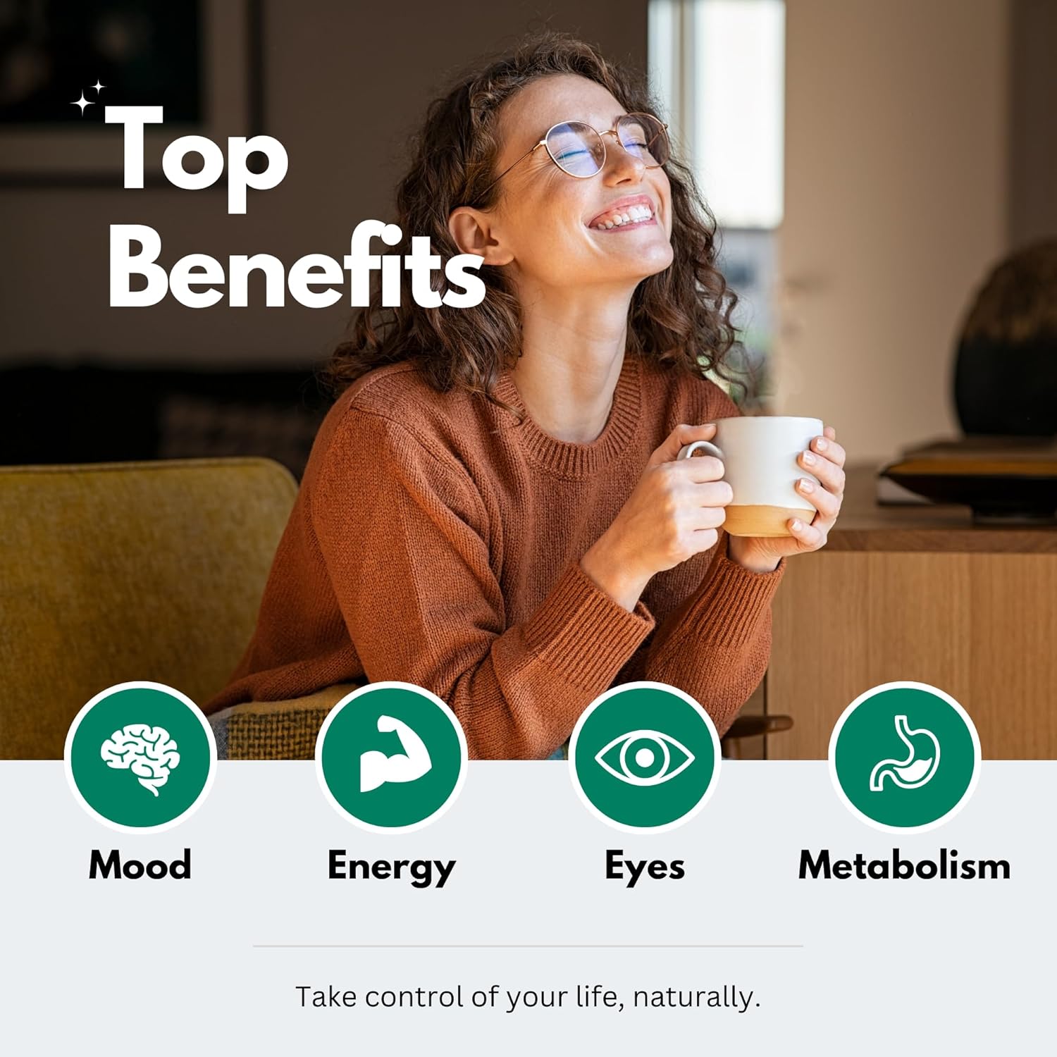 100% Pure Saffron Extract Capsules for Mood, Eye, & Energy Support - Farm Fresh Saffron Supplements - Made in USA - 88.5mg