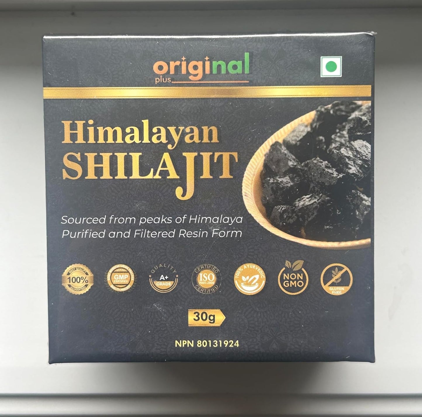 100% Pure Shilajit Resin 30g from The Himalayas - High Potency 1000mg - Original & Pure
