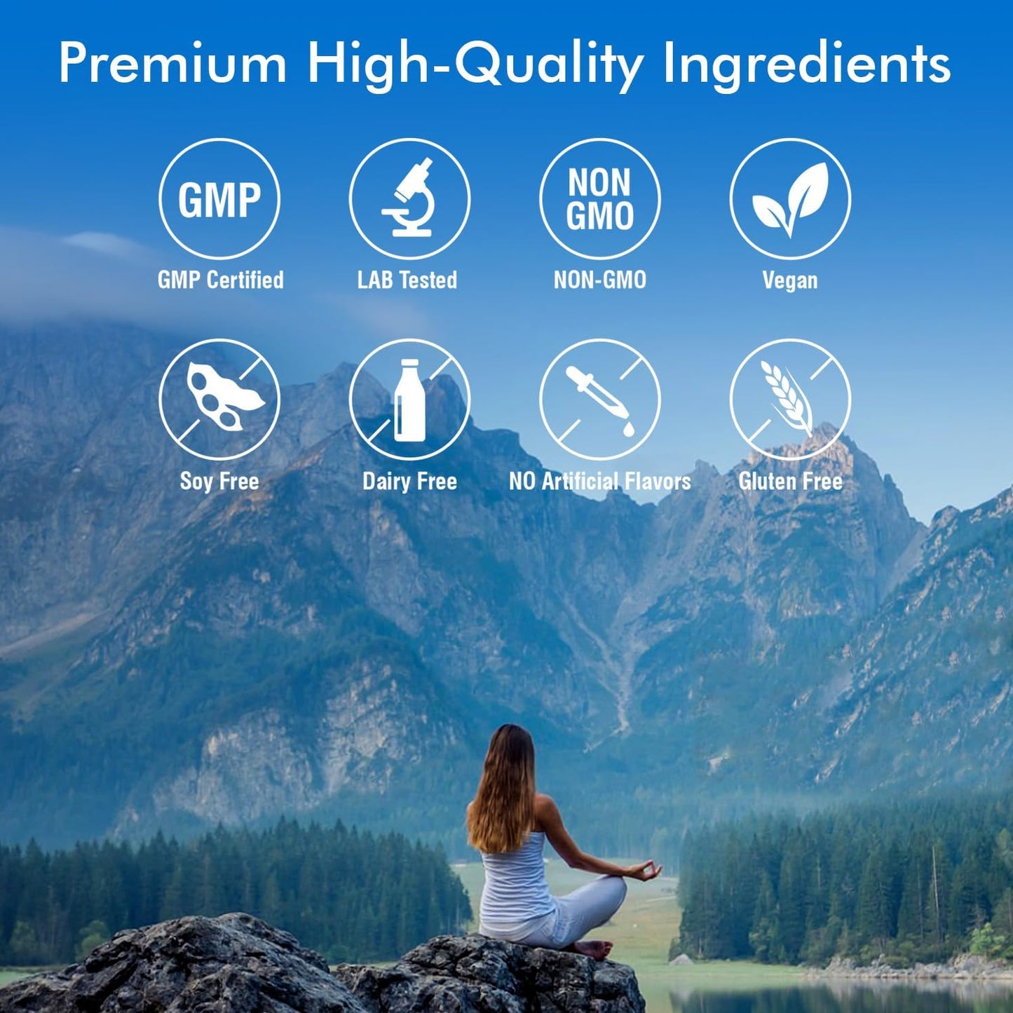 1000mg Magnesium Glycinate Supplement for Maximum Absorption - 90 Veggie Capsules, Non-GMO & Gluten Free