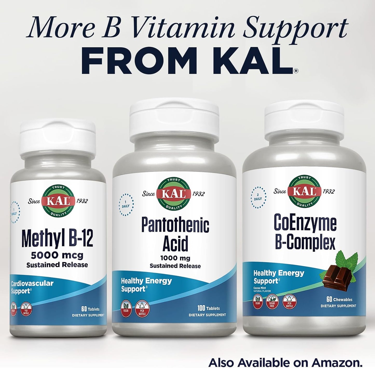 1000mg Pantothenic Acid Vitamin B5 Supplement - Sustained Release Energy Support for Metabolism, Hair, Skin - Vegan - 100 Tablets, 100 Servings, 60-Day Guarantee