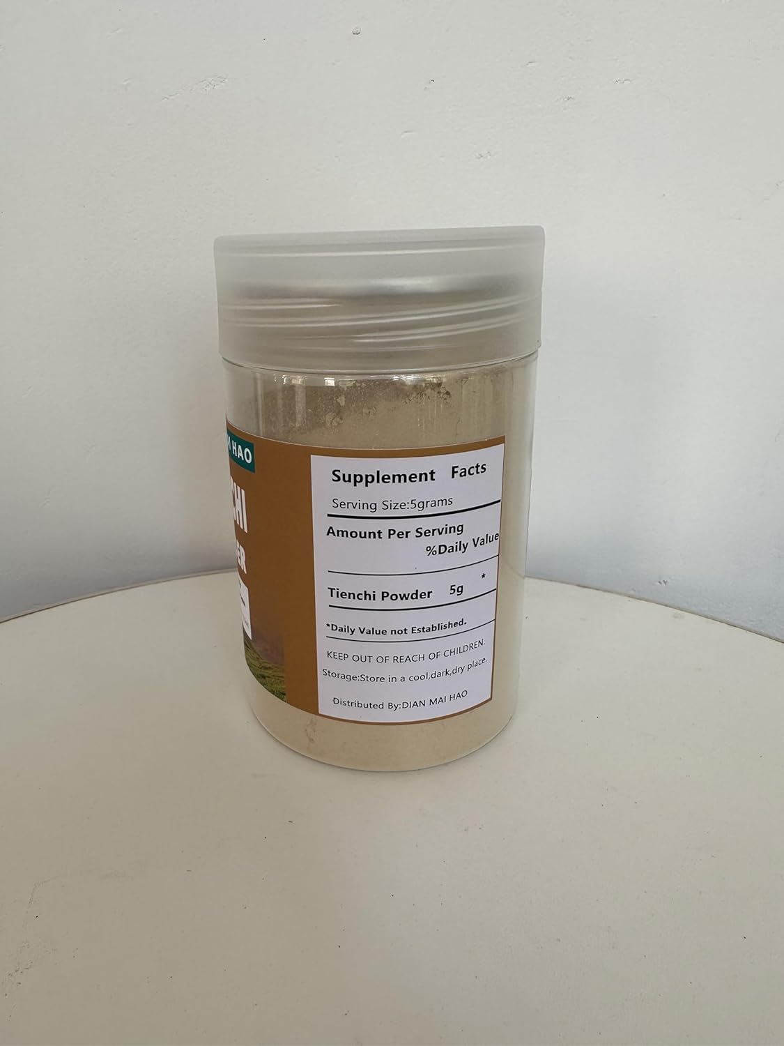 100g (3.5oz) 100% Pure Tienchi Powder - Pseudoginseng & Notoginseng Sanqi Powder