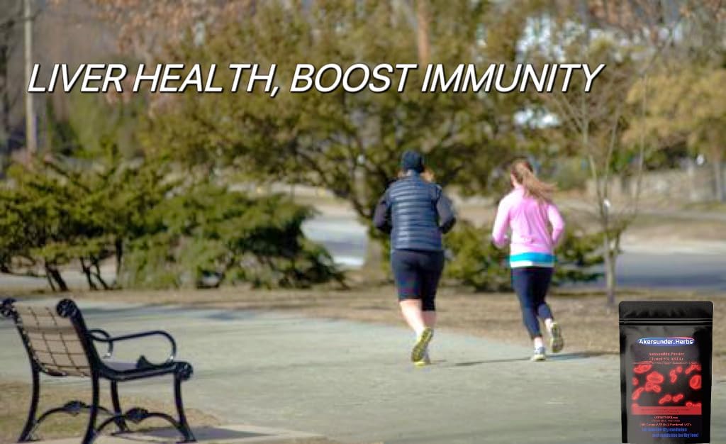 100g Akersunder Pure Haematococcus pluvialis Extract Powder, Astaxanthin > 5%, Antioxidant Supplement