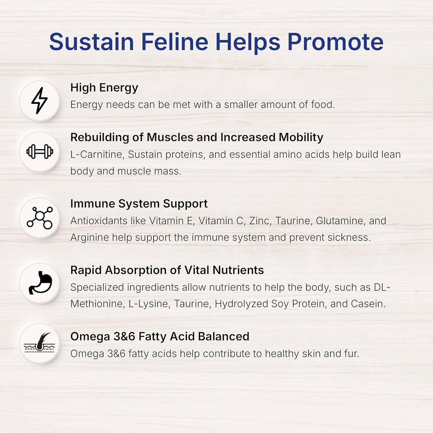 100g EMERAID Sustain Feline Recovery Food for Cats - Balanced Nutrition for Cat Recovery