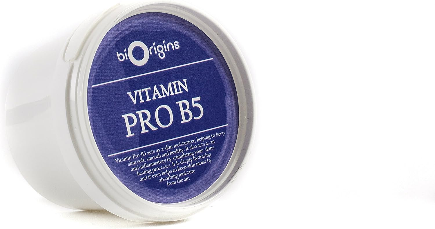 100g Mystic Moments Vitamin Pro B5 (Dpanthenol) for Hair and Skin Care