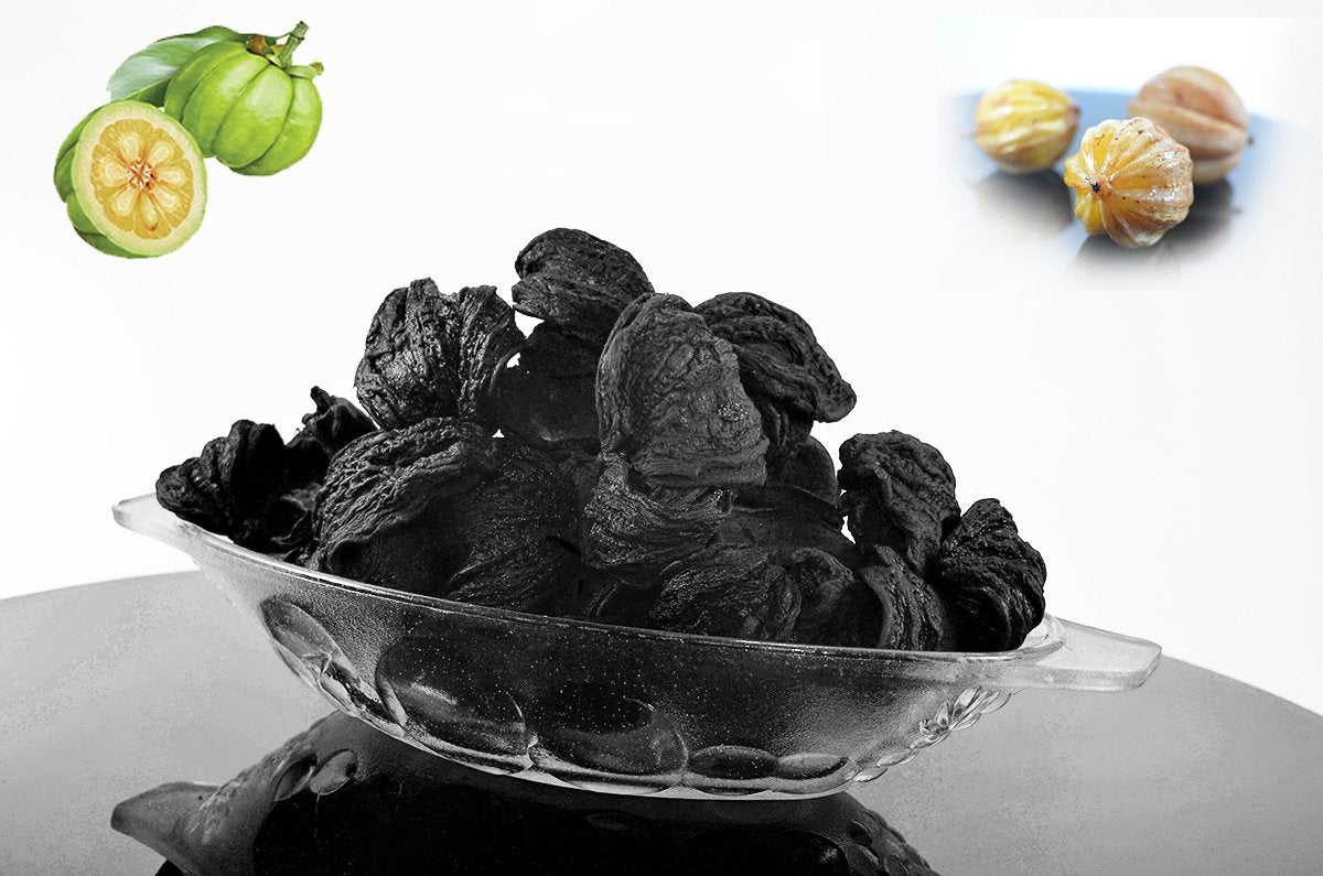 100Gm Yuktha Green Malabar Tamarind Bark Cut Dried Herb - Garcinia Cambogia Supplement