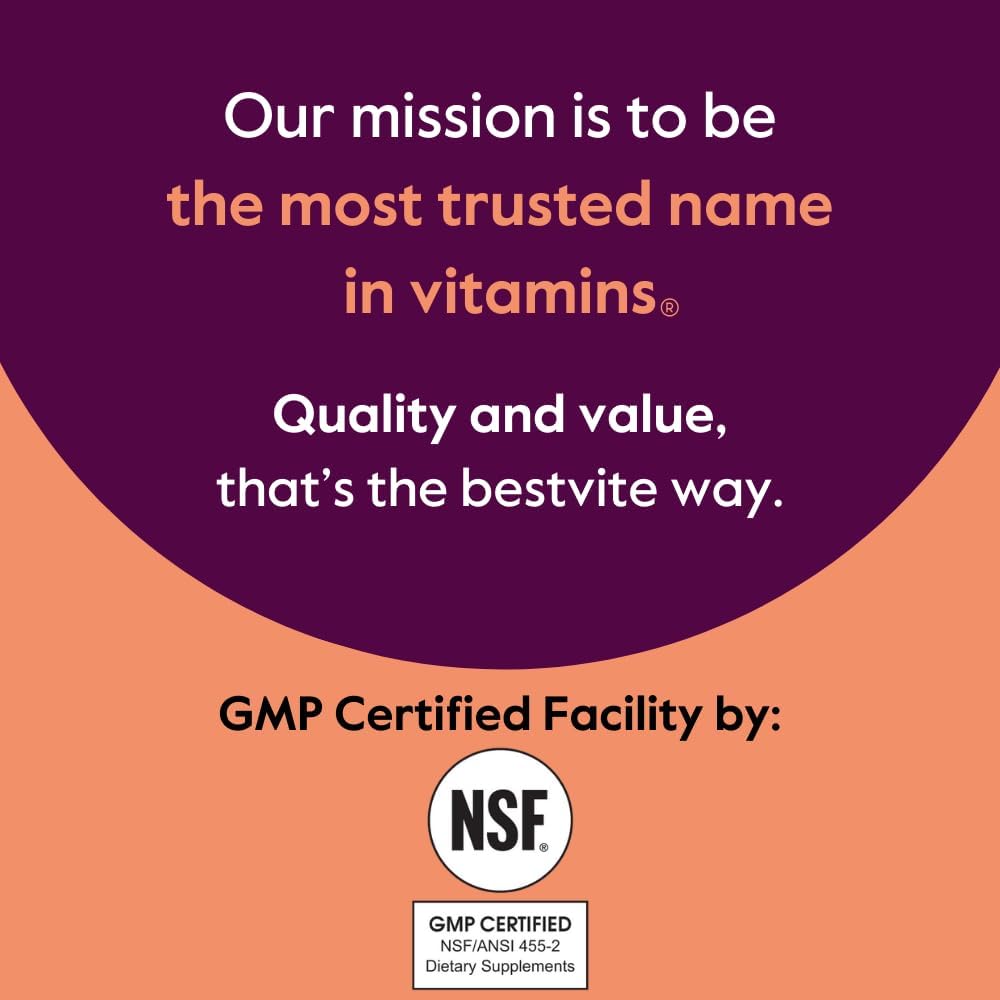 100mg Bestvite R-Lipoic Acid with Bio-Enhanced® Na-RLA - 120 Capsules, Vegan, Non-GMO, Gluten Free