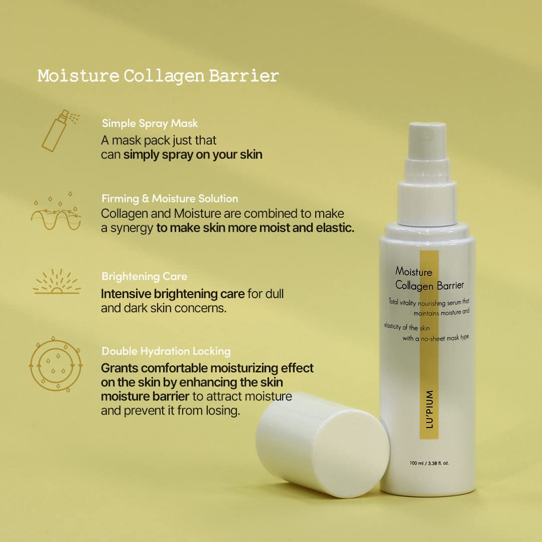 100ml LU'PIUM Moisture Collagen Barrier | Hydrating and Protecting Skin Formula