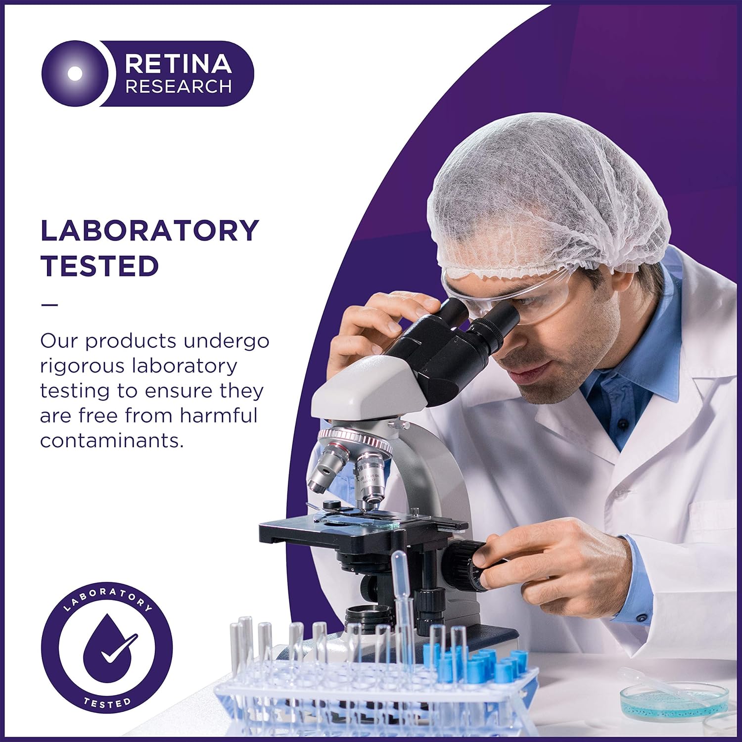 10mg Natural Astaxanthin Eye Vitamin for Retina Health - Doctor Formulated 3rd Party Certified Supplements - 60 Softgels - Supports Eye Health