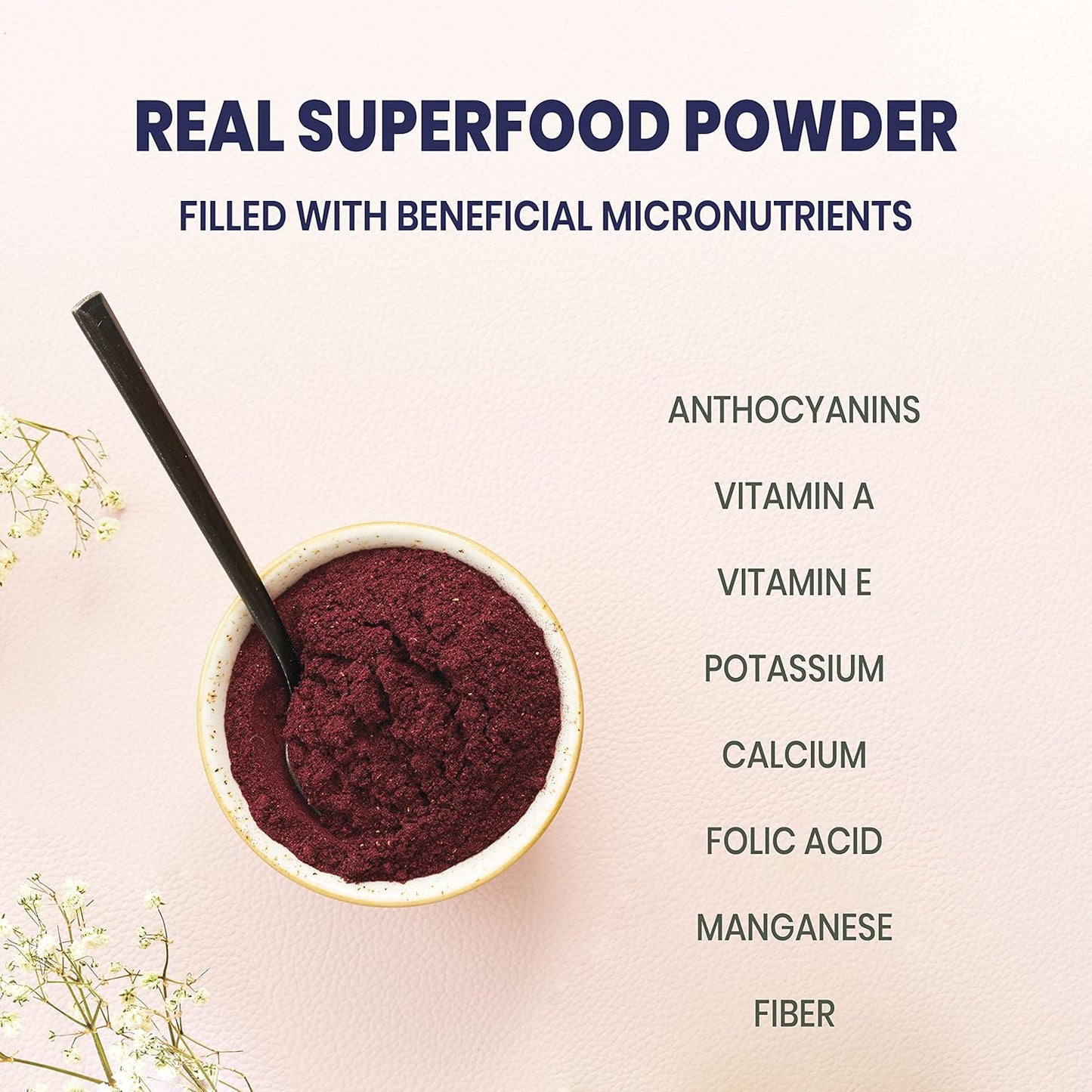 10oz Jungle Powders Combo Pack: Raw Shilajit & Organic Wild Blueberry Powder for Men's Energy Support - USDA Certified Freeze-Dried Blueberries for Immune Boost, Baking, Smoothies