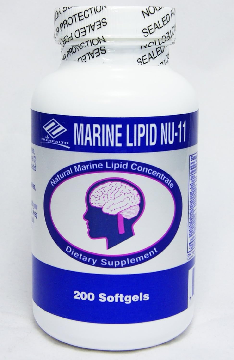 11-in-1 Marine Lipid Supplement with Fish Oil, Soy Lecithin, and Essential Nutrients for Overall Health and Wellness
