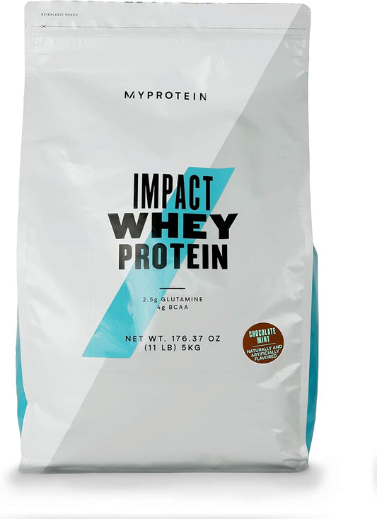 11 lb Chocolate Mint Impact Whey Protein Powder by Myprotein® - 200 Servings