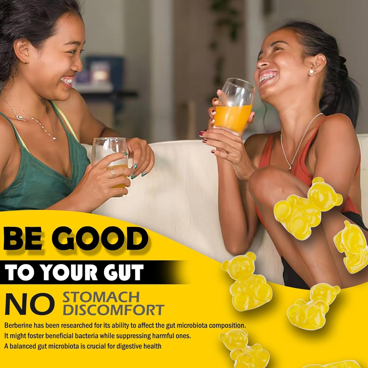 12 in 1 Cymixy8 Berberine HCL Gummies for Women and Men - High Bioavailability Liposomal Berberine with Ceylon Cinnamon - Vegan AMPK Activator Supplement (90 Count)