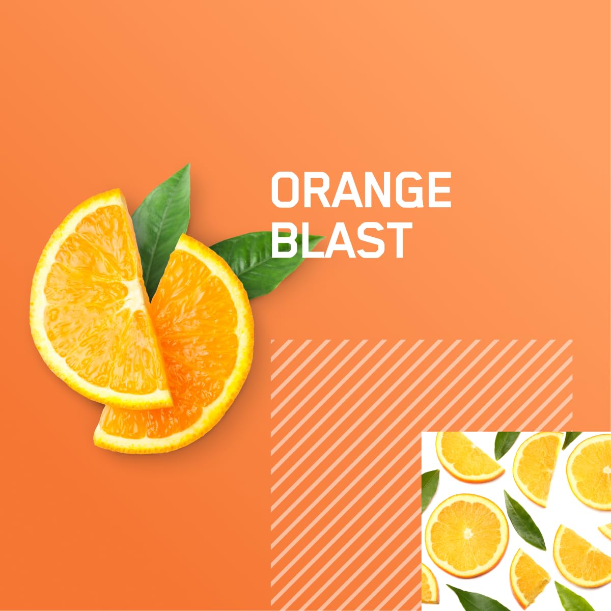 12 Pack of Optimum Nutrition Amino Energy Sparkling Hydration Drink in Orange Blast Flavor, Sugar Free with Electrolytes, Caffeine, Amino Acids, and BCAAs