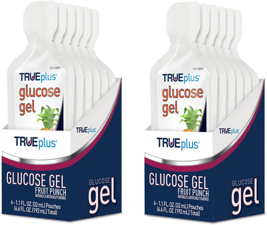 12 Pack of TRUEplus® Fruit Punch Flavored Glucose Gel - BoostGo Australia