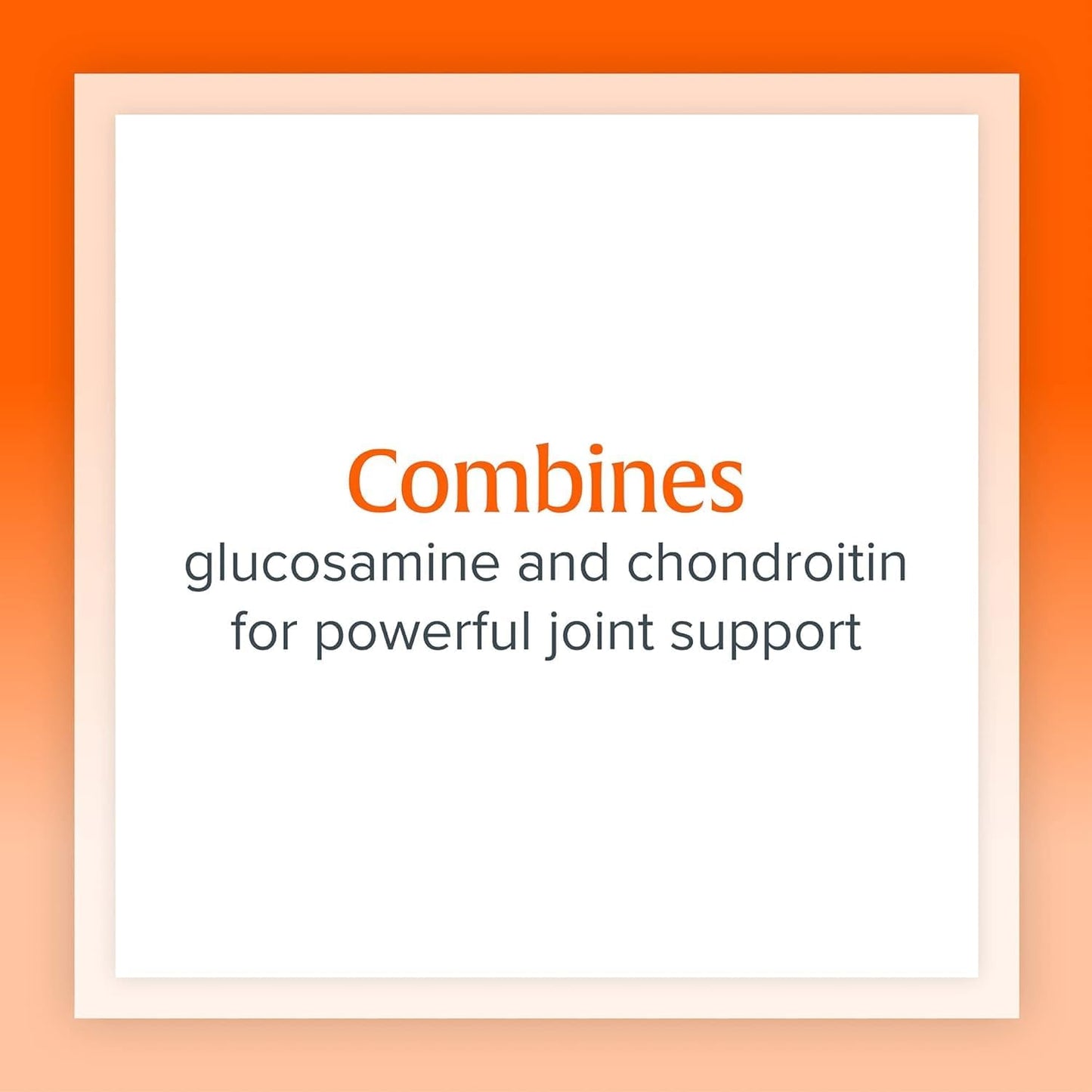 120 Capsules Natural Factors Glucosamine & Chondroitin for Healthy Joints & Connective Tissue