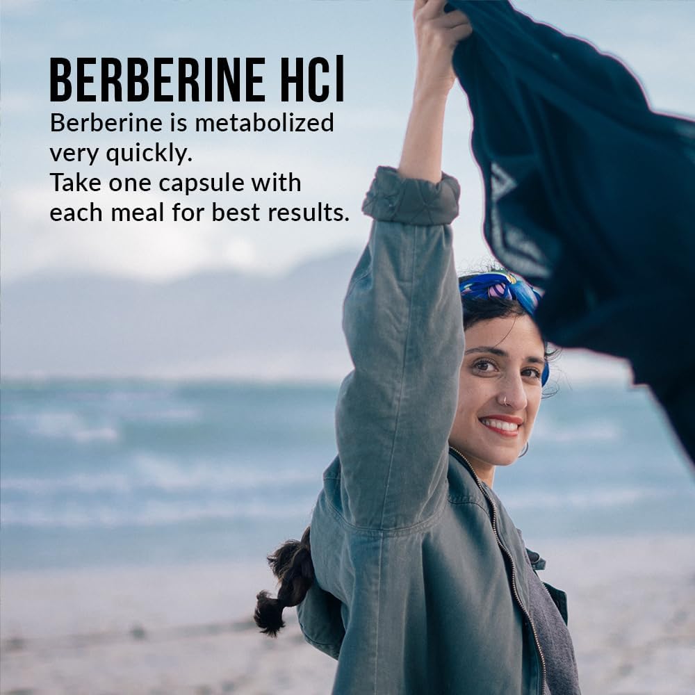 120 Capsules of Intelligent Labs Berberine HCL Plus - 500mg per Capsule - BoostGo Australia