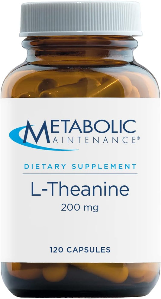 120 Capsules of Metabolic Maintenance L-Theanine Suntheanine Supplement for Focus, Relaxation, and Stress Support - BoostGo Australia