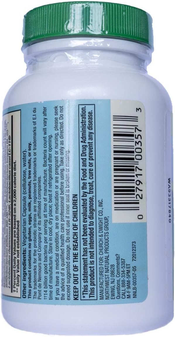 120-Count Nutrition Now PB 8 Probiotic with 8 Strains
