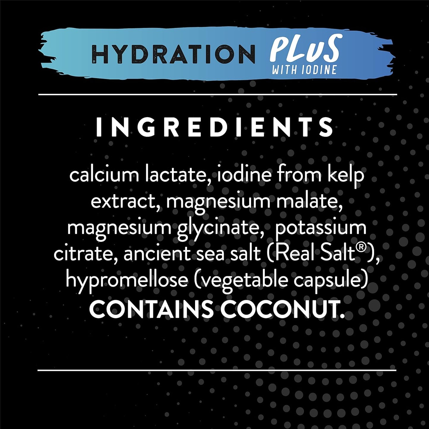 120 Count REDMOND Re-Lyte Hydration Plus Capsules for Ultimate Hydration Support