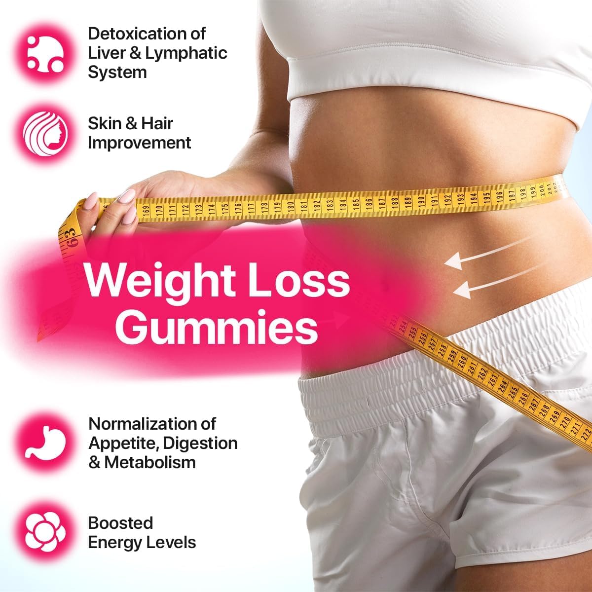 120 Keto ACV Gummies for Slimming Formula & Digestion - Made in USA, 1000mg Cleanse & Detox Formula