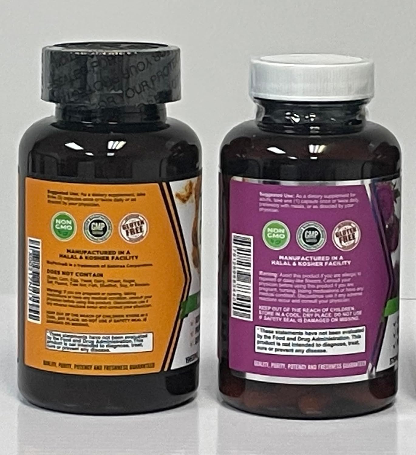 120 Milk Thistle Capsules + 90 Turmeric Curcumin Capsules by FarmHaven
